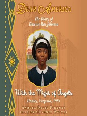 cover image of With the Might of Angels (Dear America)